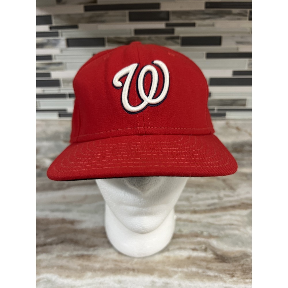 Washington Nationals New Era Red Game Authentic On-Field 59FIFTY‎ Hat Size 7 1/2